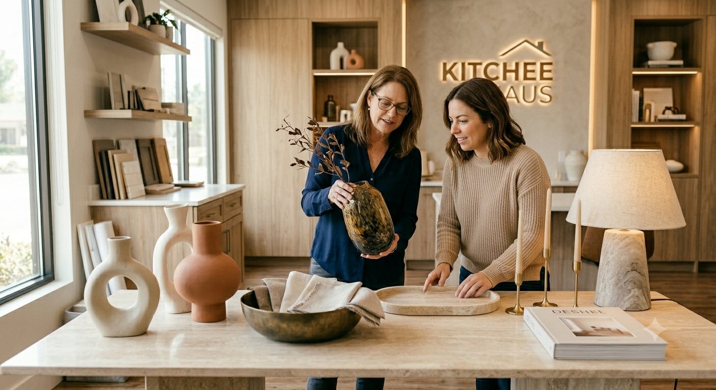 Selección de decoración y piezas de interiorismo en el showroom de Kitchee Haus